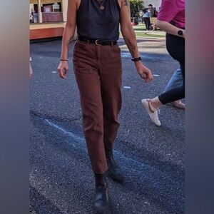 Frank & Oak Brown Women's Pants